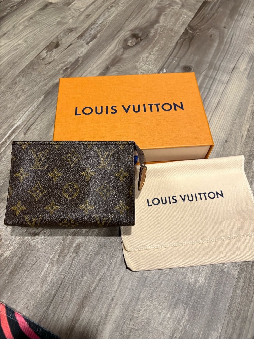 Louis Vuitton Monogram Canvas toiletry pouch